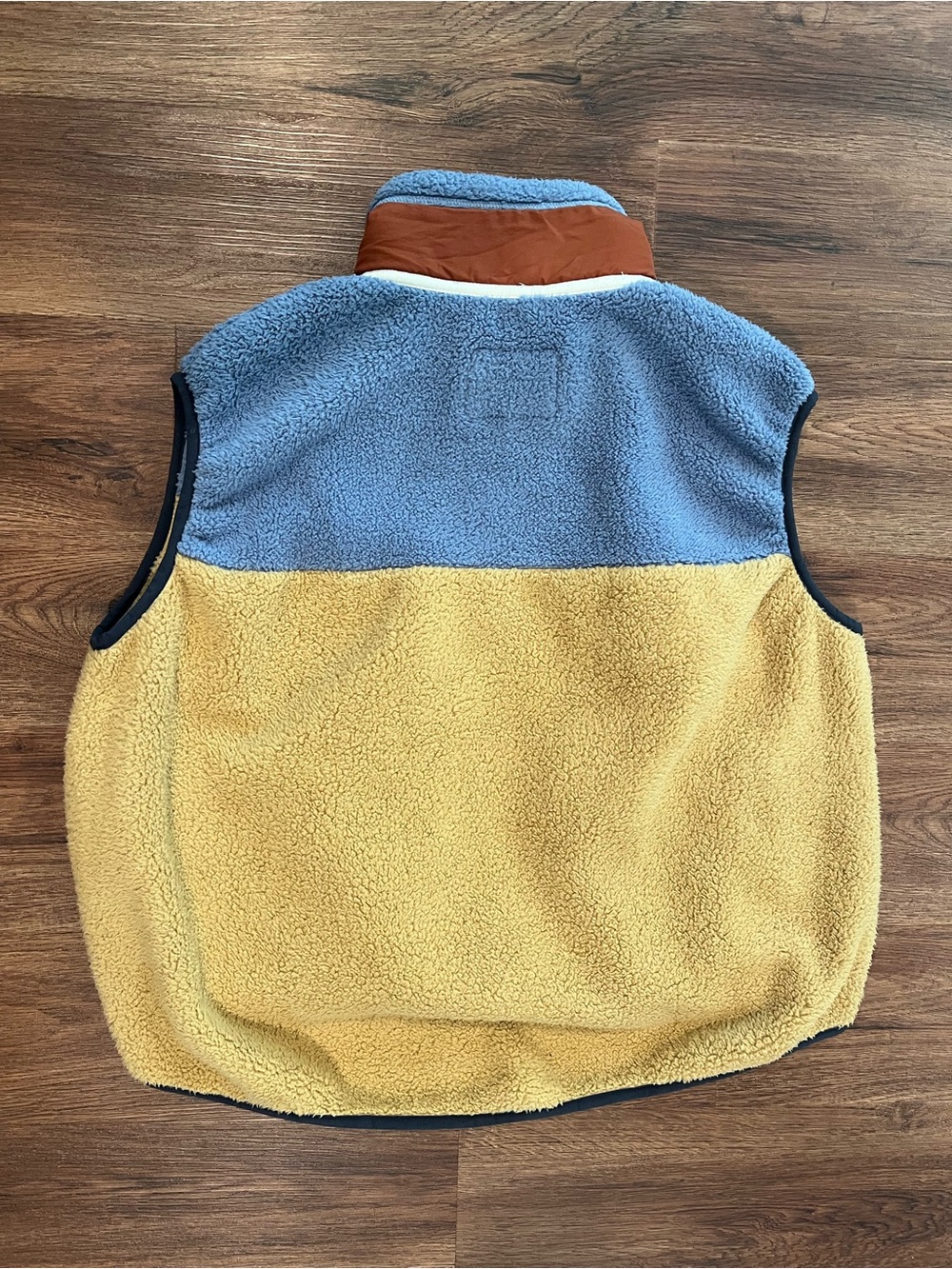 THE GREAT OUTDOORS The Plush Colorblock Terrain Vest Sherpa Women's Small - Picture 5 of 13